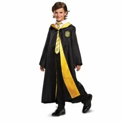 Disguise Harry Potter Hufflepuff Robe Deluxe Child Costume