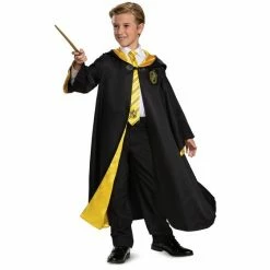 Disguise Harry Potter Hufflepuff Robe Prestige Child Costume