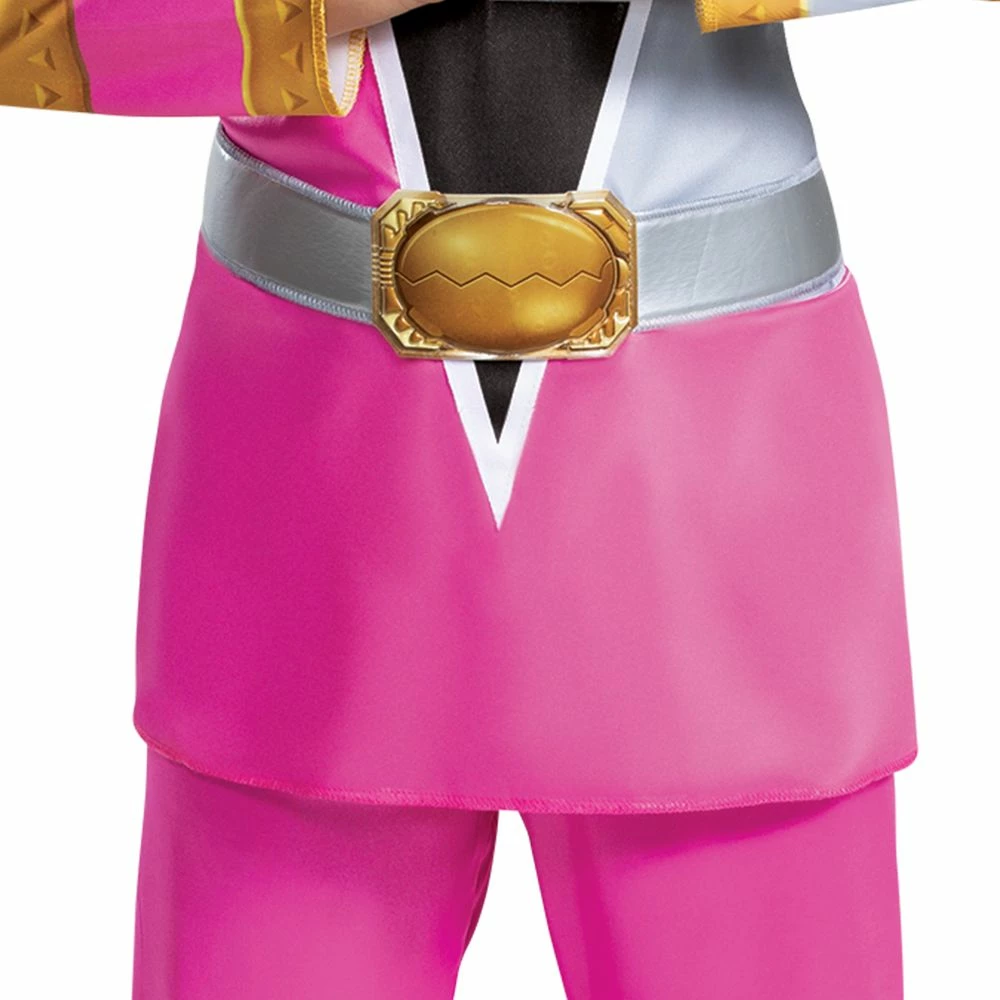 Disguise Girl's Pink Ranger Dino Fury Deluxe Costume 5 Disguise Girl's Pink Ranger Dino Fury Deluxe Costume