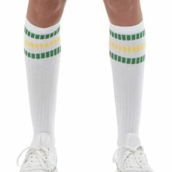 Smiffys USA 80s Sports Socks Accessories