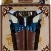 Smiffys USA Western Cowboy Water Pistol Set Holsters And Belt Accessories