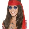 Smiffys USA 60s Hippie Chick Women's Accessory Kit 1960's Costumes