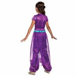 Disguise Disney Aladdin Princess Jasmine Purple Classic Girl's Costume Costumes