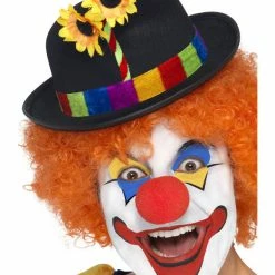 Smiffys USA Clown Bowler Hat Adult