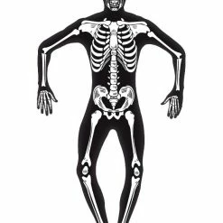 Smiffys USA Skeleton Second Skin Adult Costume