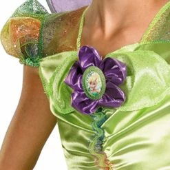 Disguise Costumes Tinker Bell Rainbow Classic Girls Child & Toddler Costume With Purple Wings