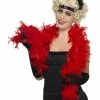 Smiffys USA 20s Boa Women's Red 1920's Costumes