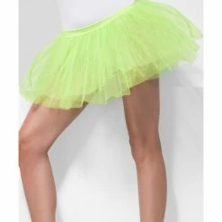 Smiffys USA 80s Tutu Underskirt Neon Green Women's Accessories