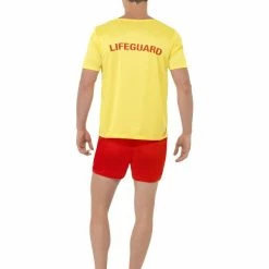 Smiffys USA Baywatch Men's Beach Costume
