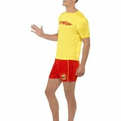Smiffys USA Baywatch Men's Beach Costume