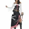 Smiffys USA Sultry Swashbuckler Women's Pirate Costume Costumes