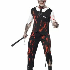 Smiffys USA Zombie Policeman Adult Costume Costumes