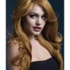 Smiffys USA Wigs & Beards Fever Nicole Women's Auburn Wig Long Soft Wave