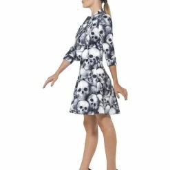 Smiffys USA Skeleton Women's Dress Suit Costumes