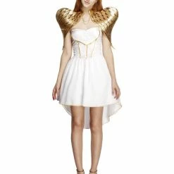 Smiffys USA Costumes Fever Glamorous Angel Costume