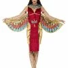 Smiffys USA Egyptian Goddess Women's Red Costume