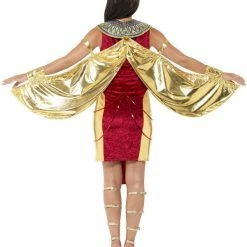 Smiffys USA Egyptian Goddess Women's Red Costume