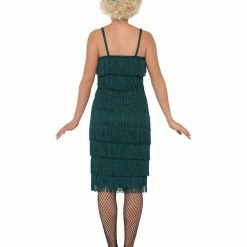 Smiffys USA 20s Flapper Teal Women's Costume Costumes