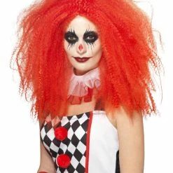Smiffys USA Clown Wig Red Women's Wigs & Beards