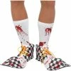 Smiffys USA Bloody Clown Adult Shoe Covers Accessories