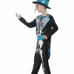 Smiffys USA Day Of The Dead Groom Boy's Costume