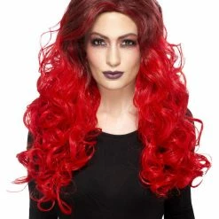Smiffys USA Wigs & Beards Deluxe Devil Glamour Wig