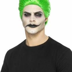 Smiffys USA Slick Trickster Green Men's Wig Wigs & Beards