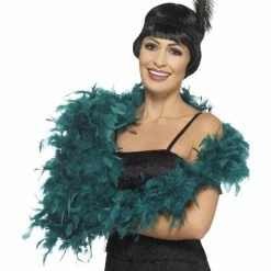Smiffys USA 20s Women's Teal Boa