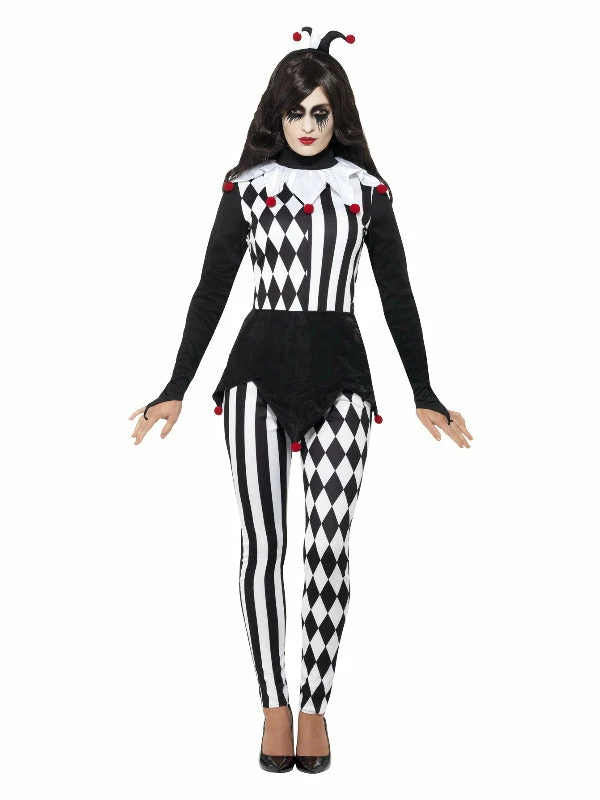 Smiffys USA Female Jester Women's Costume 3 Smiffys USA Female Jester Women's Costume