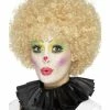 Smiffys USA Clown Black Neck Adult Ruffle Accessories