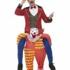 Smiffys USA Piggyback Ride A Clown Adult Costume Costumes