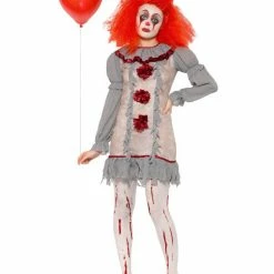 Smiffys USA Vintage Clown Lady Women's Costume Costumes