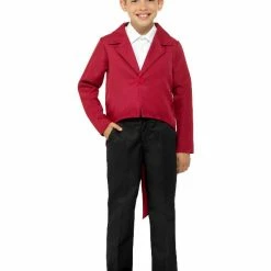 Smiffys USA 20s Tailcoat Boys Red Costumes