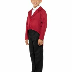 Smiffys USA 20s Tailcoat Boys Red Costumes