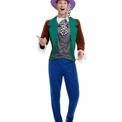 Smiffys USA Mad Hatter Men's Costume Costumes