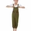 Smiffys USA WW2 Little Land Girl Costume