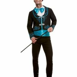 Smiffys USA Costumes Day Of The Dead Costume Men