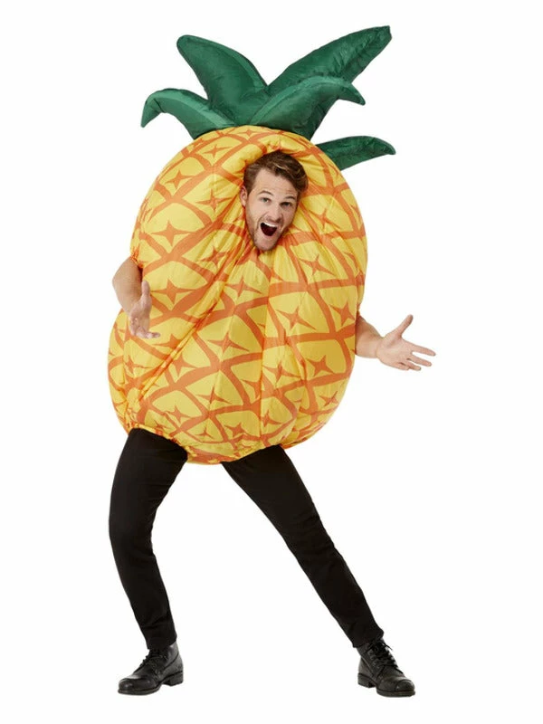 Smiffys USA Inflatable Pineapple Adult Costume 3 Smiffys USA Inflatable Pineapple Adult Costume