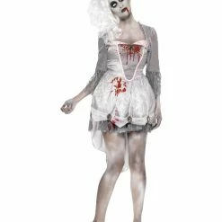 Smiffys USA Zombie Georgian Vintage Women's Costume
