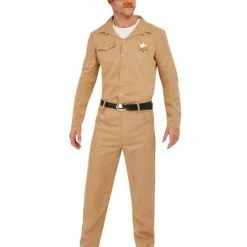 Smiffys USA 80s Sheriff Men's Costume Costumes
