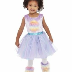 Smiffys USA Costumes Toddler Cute Monster Girls Costume Dress