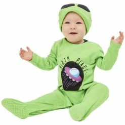 Smiffys USA Costumes Alien Baby Green