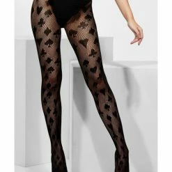 Smiffys USA Fever Playing Card Crochet Women's Tights