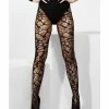 Smiffys USA Accessories Fever Web Crochet Women's Tights