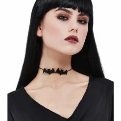 Smiffys USA Accessories Bat Choker Women