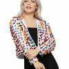 Smiffys USA Fever Pom Pom Festival Women's Jacket 1 Smiffys USA Fever Pom Pom Festival Women's Jacket