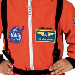 Aeromax Costumes Astronaut Costume With Cap Child Official NASA Logo