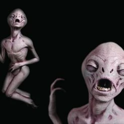 Distortions Alien Death Realistic Halloween Prop