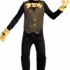 Disguise Child Bendy Dark Revival Costume & Mask Costumes 1 Disguise Child Bendy Dark Revival Costume & Mask Costumes
