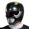Disguise Black Ranger Helmet - Adult - Mighty Morphin TV & Movie Costumes
